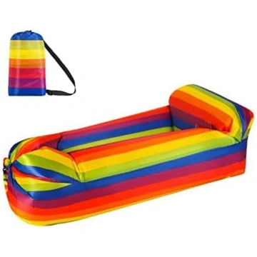 Inflatable Sofa, Waterproof Beach Lounger, Portabl