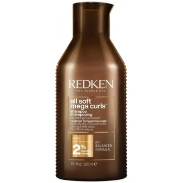 Redken All Soft Mega Curl Shampoo 300ml in Clear 3