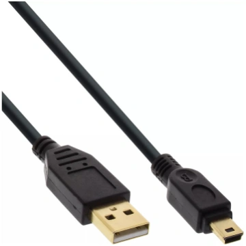 USB 2.0 Mini Kabelis InLine 31850P Tips A male / m