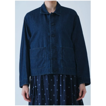 Pas de Calais Natural Denim Jacket Indigo