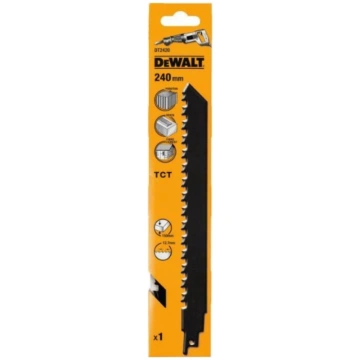 Dewalt 240mm zobenzāģim paredzēts aerated cements 