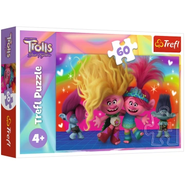 TREFL TROLLS Puzle Troļļi 3, 60 gab. | 17386T | 59