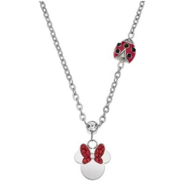 DISNEY Ladybug and Minnie Mouse Necklace