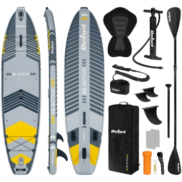 REBEL ACTIVE PRO RBA-4518 SUP dēlis - pelēks