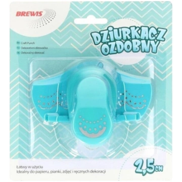 Dekoratīvs malu perforators - Mudžeklis 2,5cm Brew
