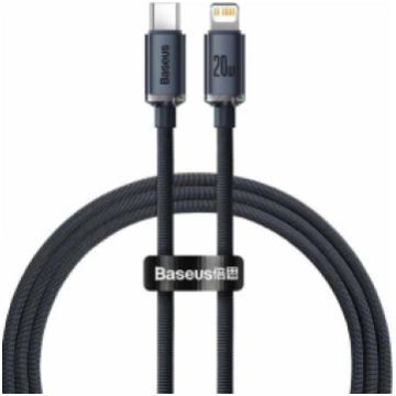 Kabelis Baseus USB Type-C Male - Lightning 1.2m Bl