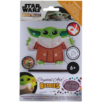 STAR WARS CRYSTAL ART "Grogu" figūriņa CRAFT BUDDY