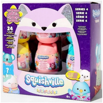 SQUISHMALLOWS Squishville noslēpumainā plīša rotaļ