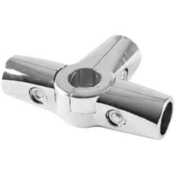 Drēbju stangas savienotājs 5 trubām (hroms)