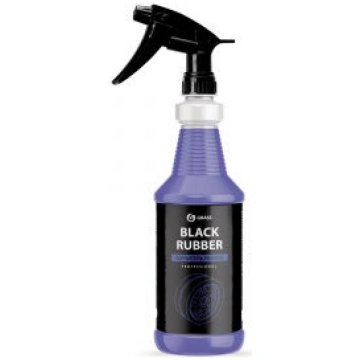GRASS BLACK RUBBER riepu melninātājs ar smidzinātā