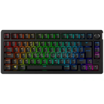 HyperX Alloy Rise 75, US, melna - Bezvadu klaviatū