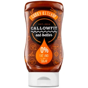 Salsa Ketchup al Curry 300ml Callowfit