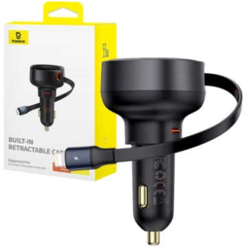Car Charger Baseus Enjoyment Pro with lightning ca