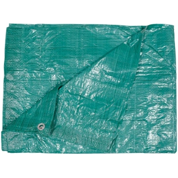 TARPAULIN 4X5M 57G/M2 / GREEN (85133) FLO