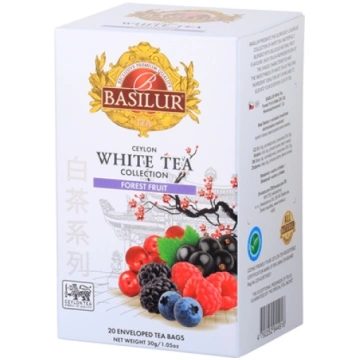 Tēja baltā Basilur Premium White Tea Forest Fruit,