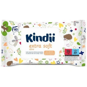 Kindii EXTRA SOFT ALOE WIPES 62137 ART#85890