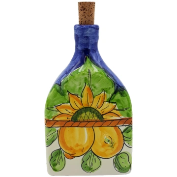 Bottiglia Limoncello a Spalla - Girasole e Limoni