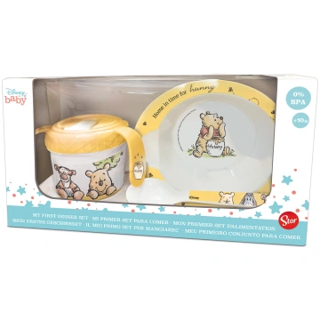Stor - BABY 3-pc. GIFT BOX SET - mug bowl spoon - 