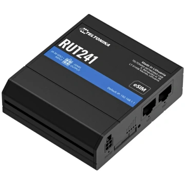 Teltonika RUT241 eSIM 4G teollisuusreititin Telton
