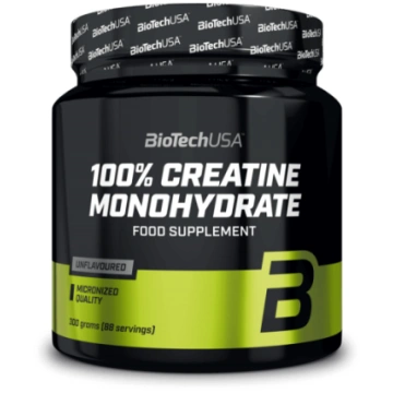 100% Micronized Creatine Monohydrate 300 g BioTech