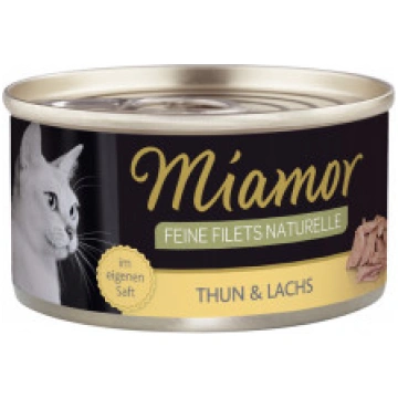 Miamor Feine Fillets Naturelle Thun&Lachs 12x80g -