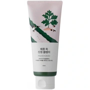Round Lab - Mugwort Calming Cleanser - Mitrinoši-N