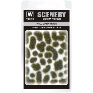 Vallejo - Scenery - Wild Dark Moss (2 mm) SC402
