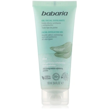 Babaria Aloe Vera Gel Exfoliante Facial attīrošs s