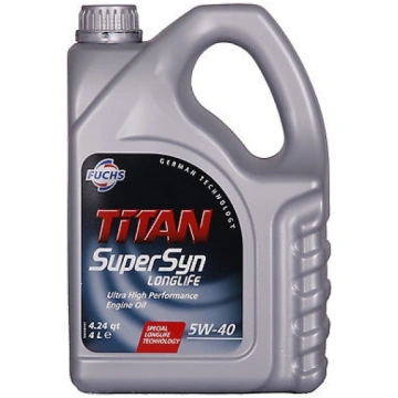 Fuchs Motora eļļa 5W40 TITAN SUPERSYN LONGLIFE 5L 