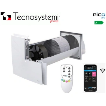TECNOSYSTEMI PICO PRO 45 mini rekuperators, Wi-Fi