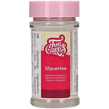 FunCakes glicerīns: Uztur kūku ilgāk svaigu, uzlab