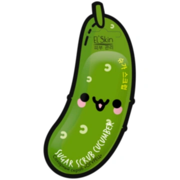 EL’SKIN Sejas skrubis Cukura Gurķis, 10g