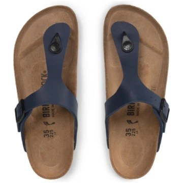 Birkenstock Čības uz pirksta Gizeh Bs 0143623 Tumš