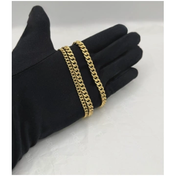 Bracciale groumette SATINATA oro Gioielleria Espos