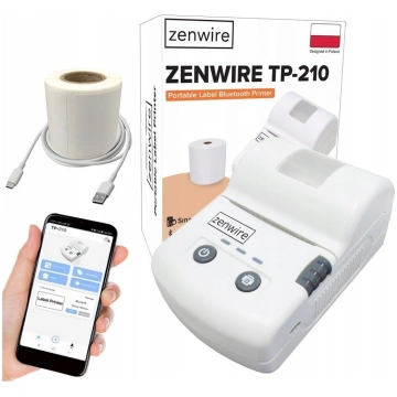 Mini Drua Etykiet Nak Termiczna Bluetooth USB-C z 
