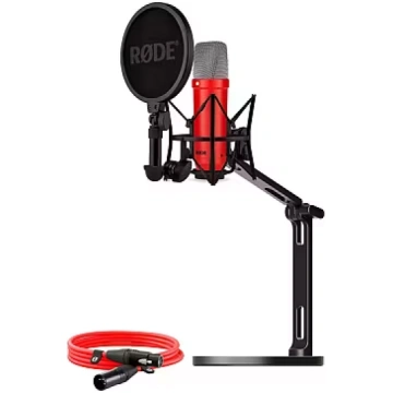 Rode NT1 Signature +XLR cable+Desktop Studio Arm, 