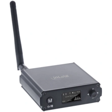 InLine ® Bluetooth 5.1 HiFi Receiver & USB DAC, wi