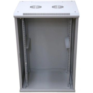 Extralink Rackmount cabinet 15U 600x450 Gray wall 