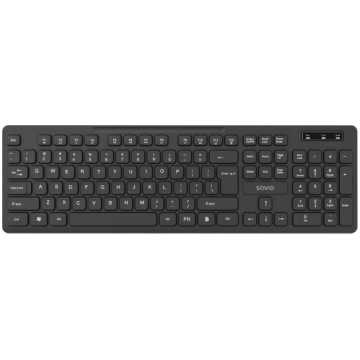 Savio KB-02 keyboard Home/Office USB QWERTY Black