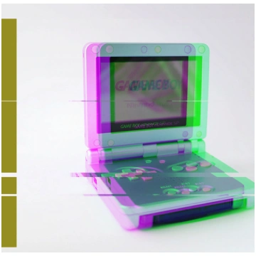 Gameboy Advance SP Pearl Blue (AGS-101)