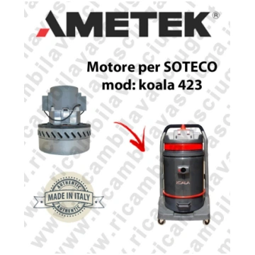 KOALA 423 Ametek Vacuum Motor for vacuum cleaner S