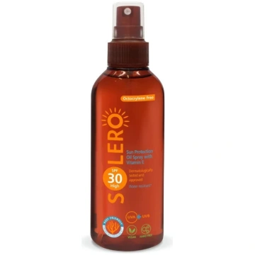 SOLERO Oil Spray with Vitamin E SPF30 izsmidzināmā