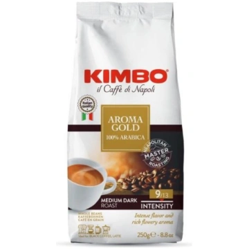 Kafijas pupiņas Kimbo Aroma Gold 250 G