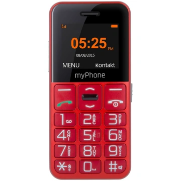 myPhone Halo Easy, sarkana - Mobilais telefons, T-