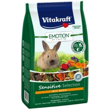 VITAKRAFT EMOTION sausā barība trušiem jutīgiem ka
