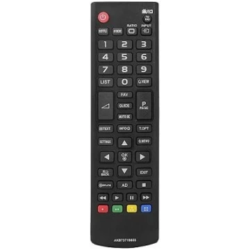 HQ LXP5603 TV remote control LG AKB73715603 Black