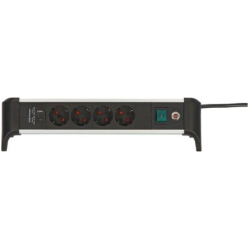 Brennenstuhl Steckdosenleiste ALU-Office-Line 4fac