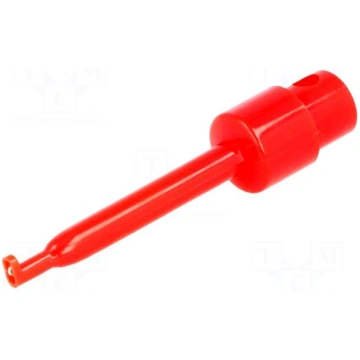 Clip-on probe | hook type | 3A | 60VDC | red | Gri
