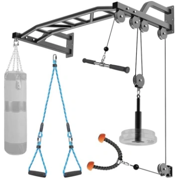 SELEWARE Heavy Duty Pull-Up Bar Wall Mount Multifu