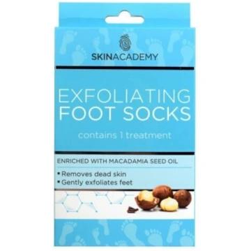 Pīlinga zeķes ar makadāmijas eļļu Skin Academy, 1 